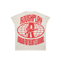 Roughplay Western Pin‑up Girl Rhinestone Oversized Tank Top