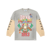 DUAA 1993 Hotline Racing Fake Two‑Piece Long‑Sleeve Shirt