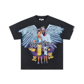 DUAA Angel 24 Heart Oversized Tee