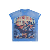 Roughplay Skeleton Sunflower Tank Top