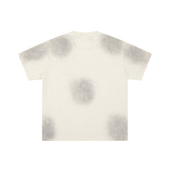 DUAA Vintage Hockey Cracked Print Oversized Retro Sports Tee