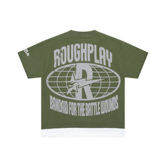 Roughplay Skull Forest Rhinestone Oversized Tee