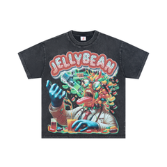 Jellybean Mad Scientist Candy Explosion Oversized Tee