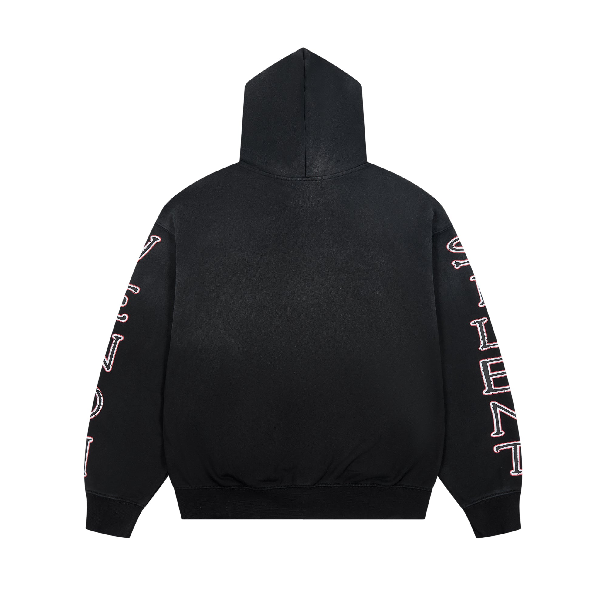 DUAA Silent Venom Panther Snake Graphic Zip‑Up Hoodie