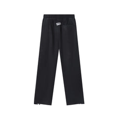 Roughplay Rhinestone Split‑Hem Loose Joggers