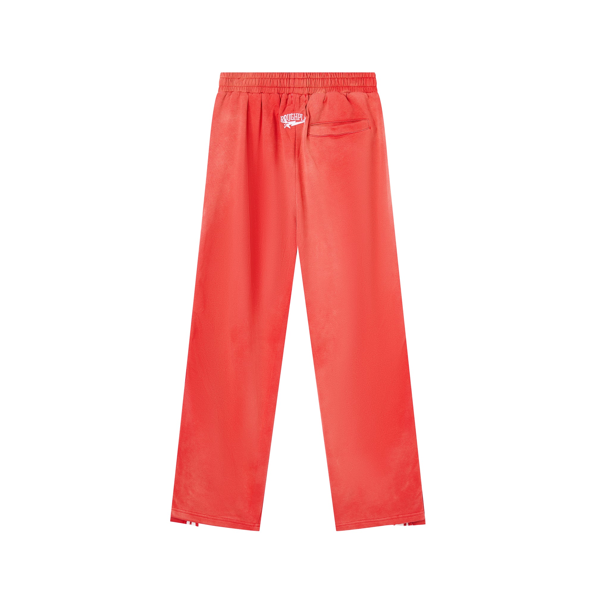 Roughplay Rhinestone Split‑Hem Loose Joggers