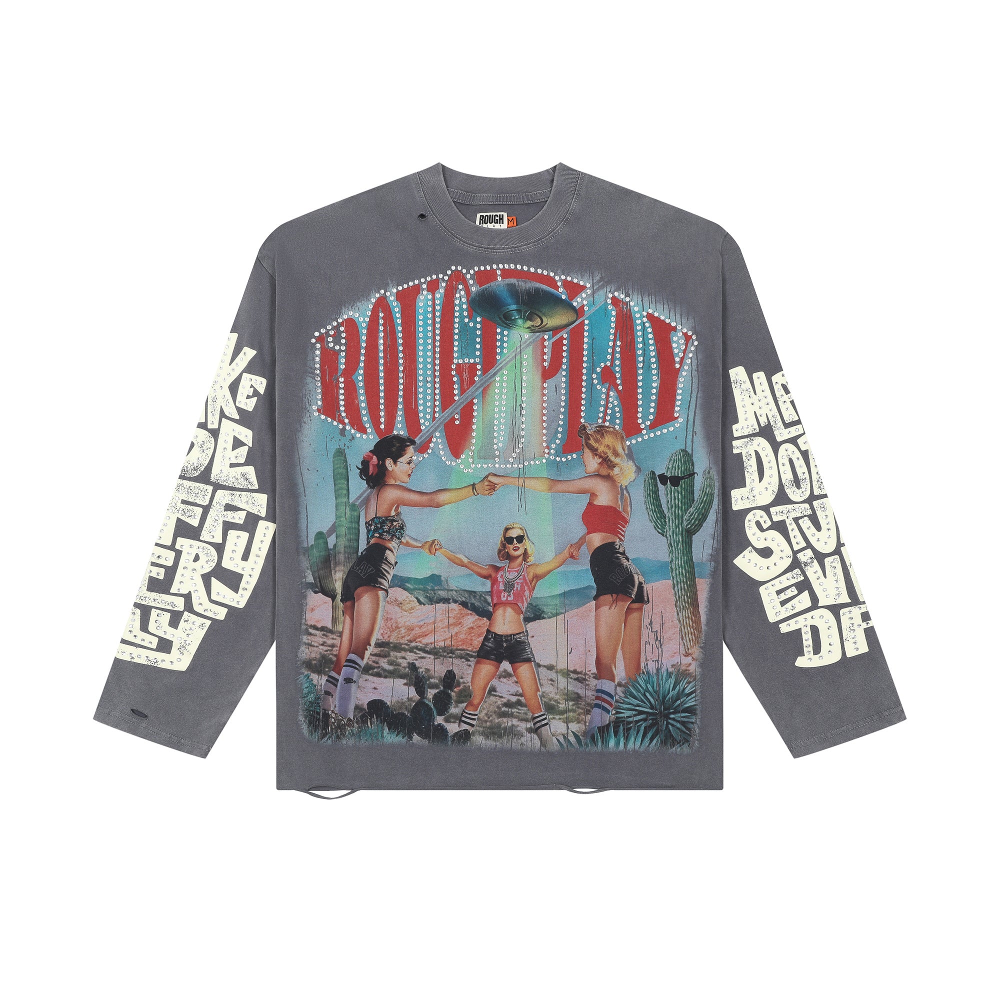 Roughplay Desert UFO Long‑Sleeve Tee