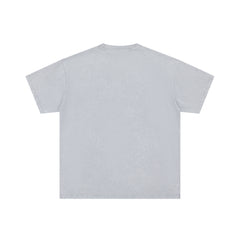 DUAA Nonstop Tiger Breaking Wall Rhinestone Oversized Tee