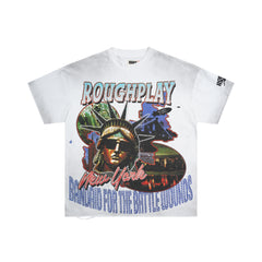 Roughplay Statue of Liberty NY Rhinestone Oversized Tee