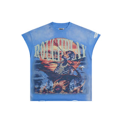 Roughplay Skeleton Sunflower Tank Top