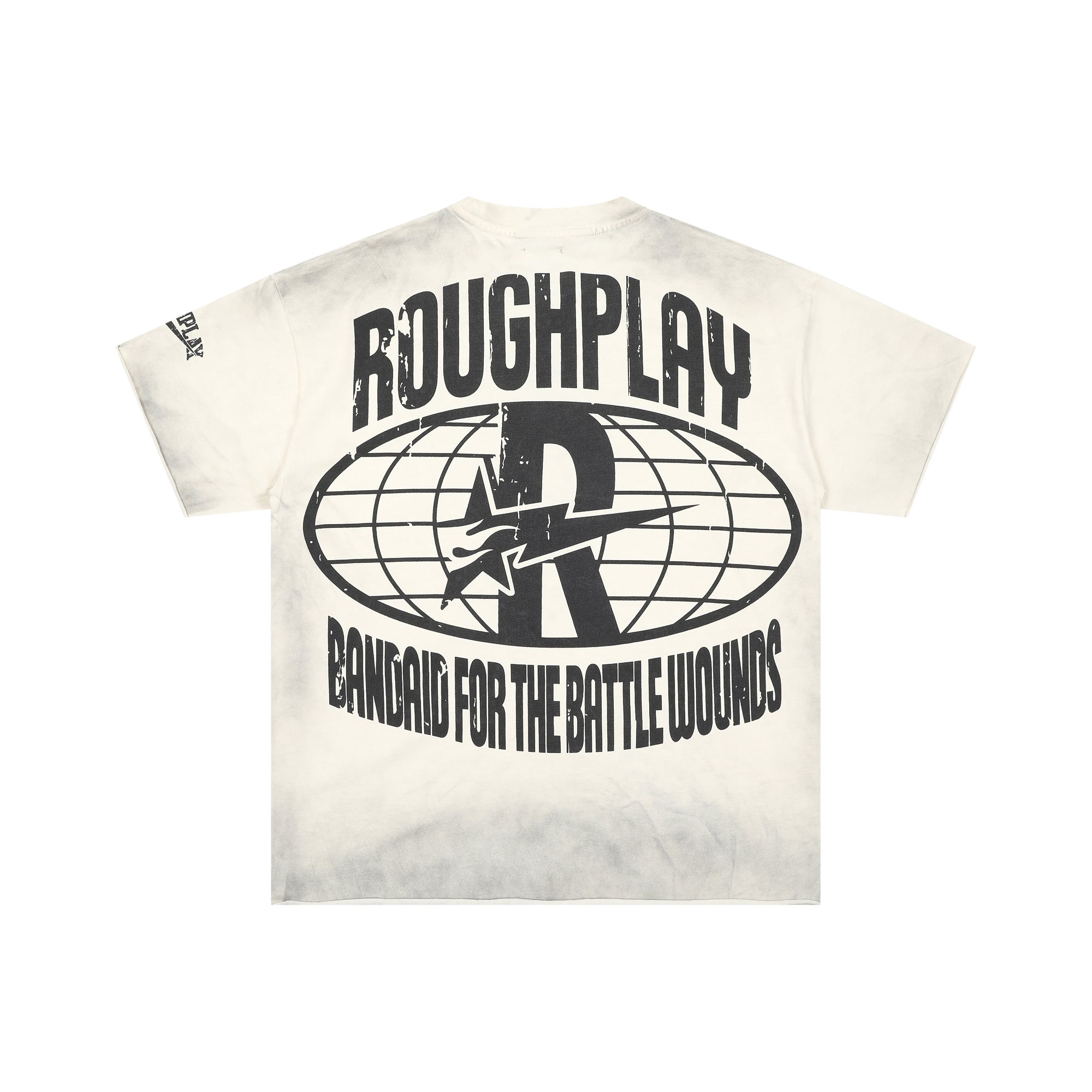 Roughplay Cartoon Rabbit Rhinestone Oversized Tee