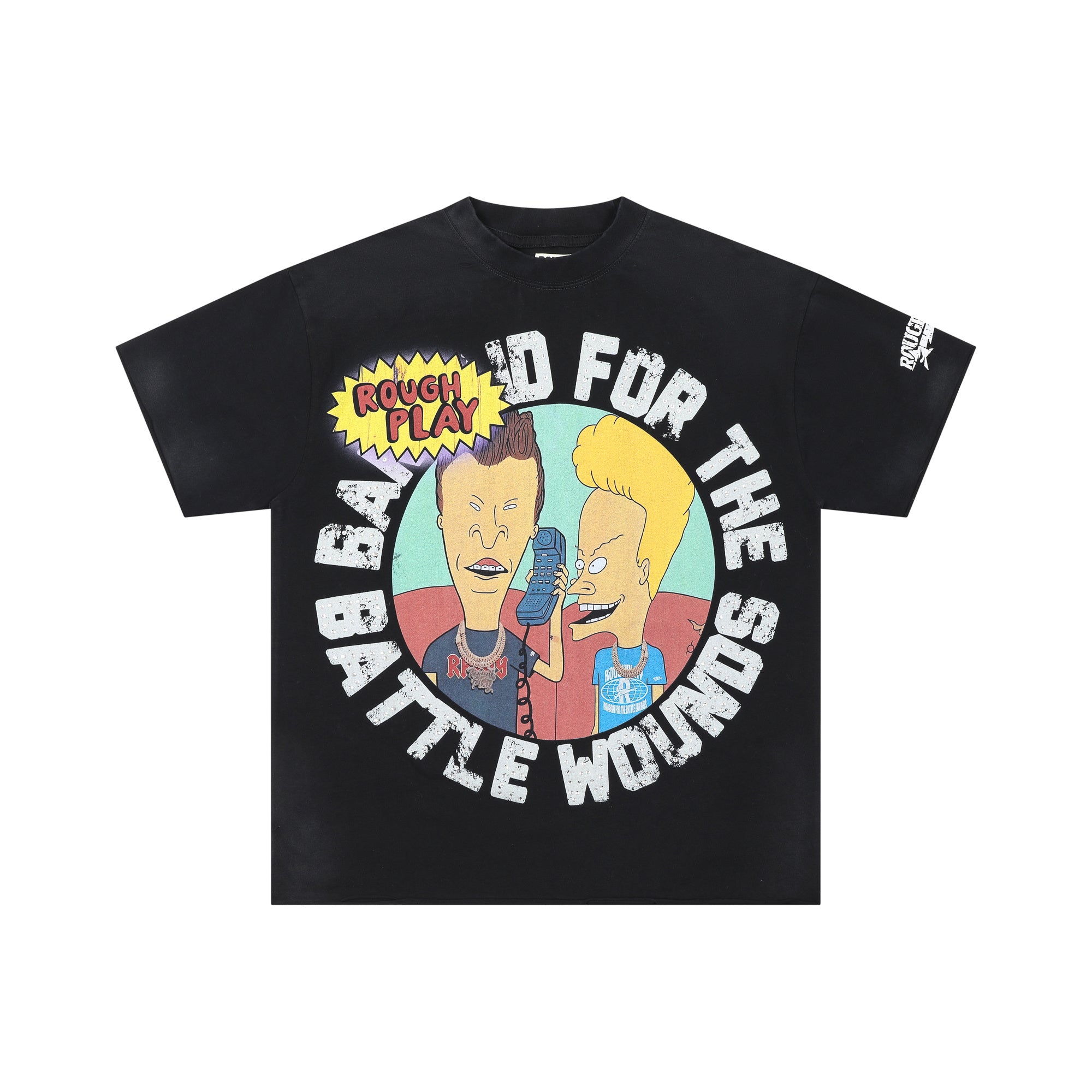 Roughplay Beavis and Butt‑Head Retro 90s Oversized Tee