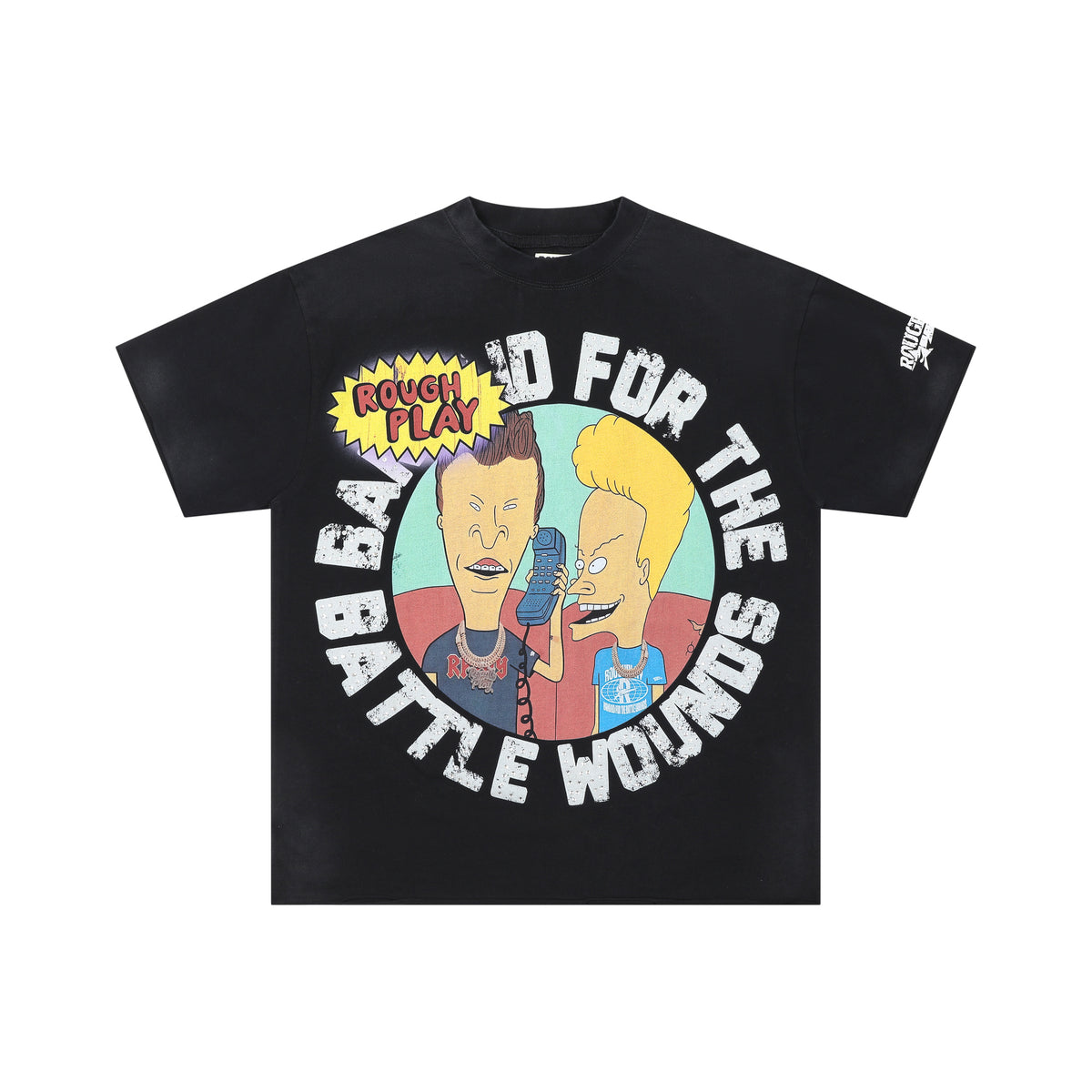 Roughplay Beavis and Butt‑Head Retro 90s Oversized Tee