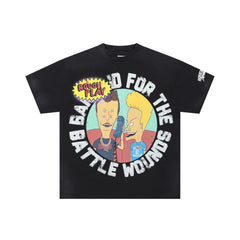 Roughplay Beavis and Butt‑Head Retro 90s Oversized Tee