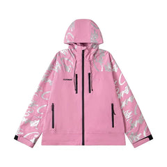 Corteiz Devil's Island Stormtrooper Waterproof Jacket Pink