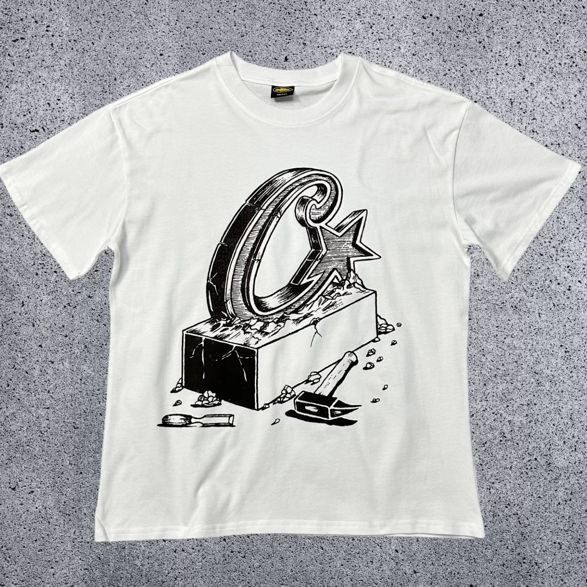 Corteiz CRTZ "Rules The World" Heavyweight Graphic Tee | White Streetwear T-Shirt