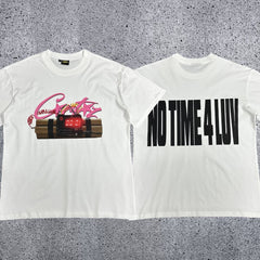 Corteiz Dynamite & Typography Oversized Cotton T-Shirt