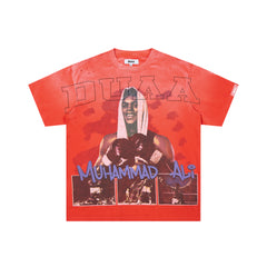 Duaa Ali Boxing Rhinestone Oversized Tee