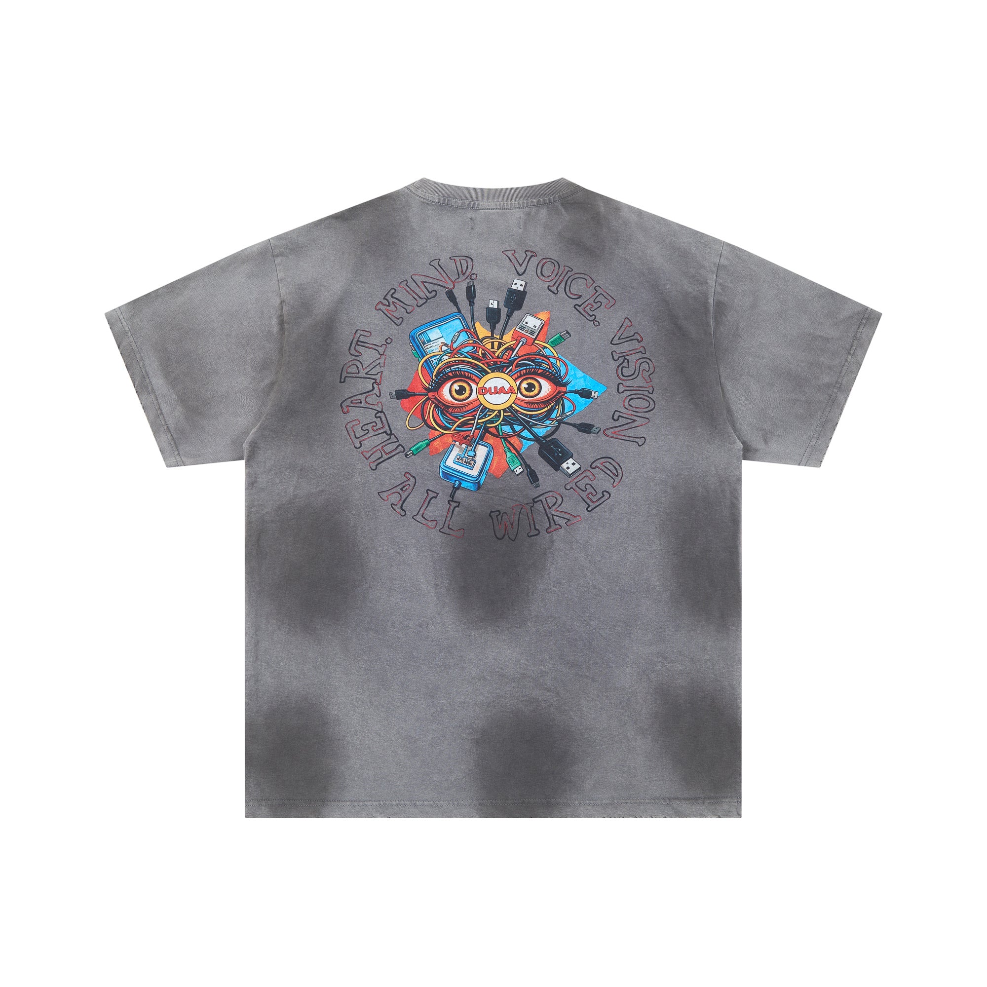DUAA Cyberpunk Organ Oversized Tee